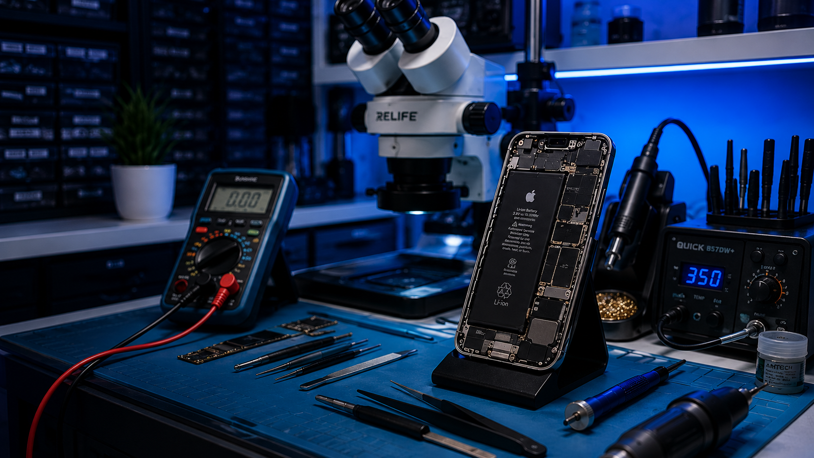Curso de reparación de celulares